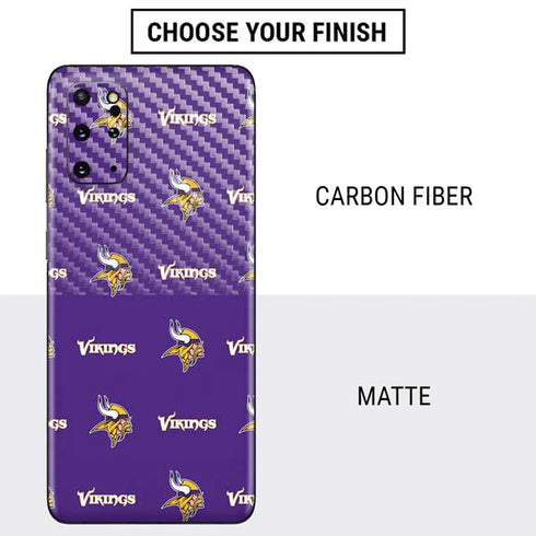 NFL Minnesota Vikings Blitz Series Galaxy S20 Plus Skin
