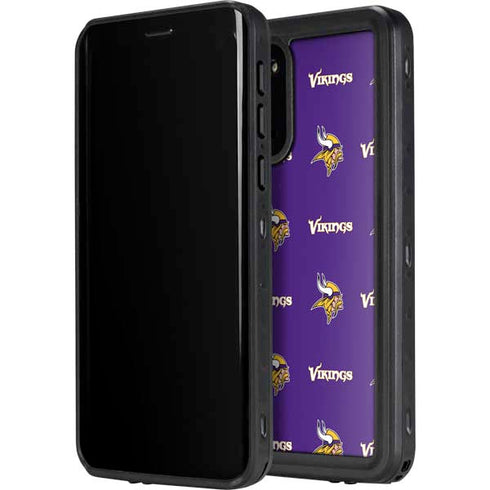 NFL Minnesota Vikings Blitz Series Galaxy S20 Plus Waterproof Case