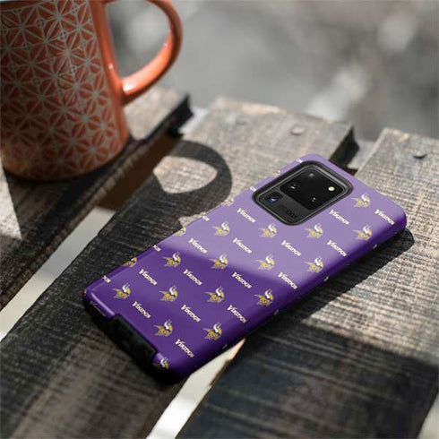 NFL Minnesota Vikings Blitz Series Galaxy S20 Ultra 5G Pro Case