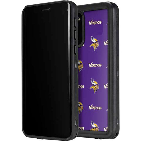 NFL Minnesota Vikings Blitz Series Galaxy S20 Waterproof Case