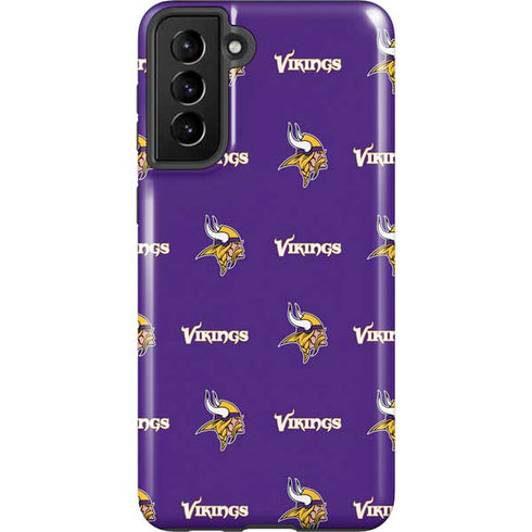 NFL Minnesota Vikings Blitz Series Galaxy S21 FE Pro Case