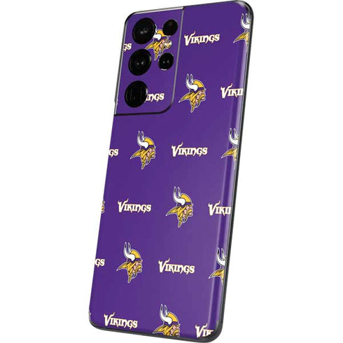 NFL Minnesota Vikings Blitz Series Galaxy S21 Ultra 5G Skin