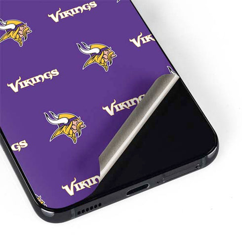 NFL Minnesota Vikings Blitz Series Galaxy S22 Skin