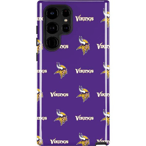 NFL Minnesota Vikings Blitz Series Galaxy S22 Ultra Pro Case