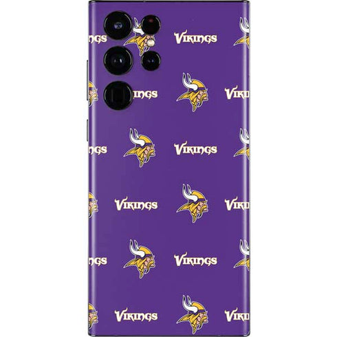 NFL Minnesota Vikings Blitz Series Galaxy S22 Ultra Skin