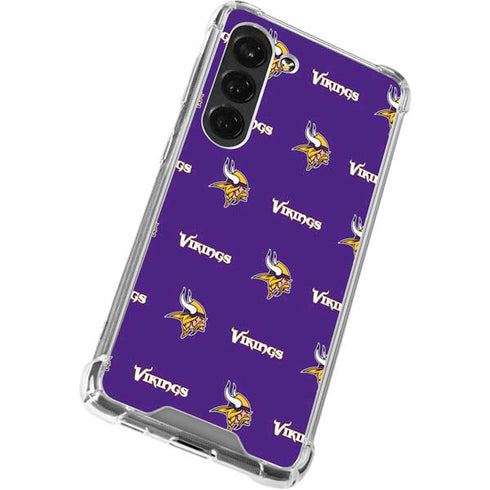 NFL Minnesota Vikings Blitz Series Galaxy S23 Clear Case
