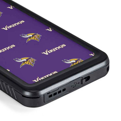 NFL Minnesota Vikings Blitz Series Galaxy S23 Waterproof Case