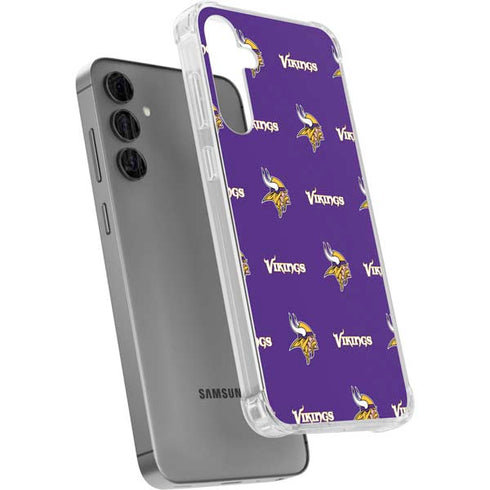 NFL Minnesota Vikings Blitz Series Galaxy S24 Plus Clear Case