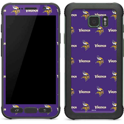 NFL Minnesota Vikings Blitz Series Galaxy S7 Active Skin