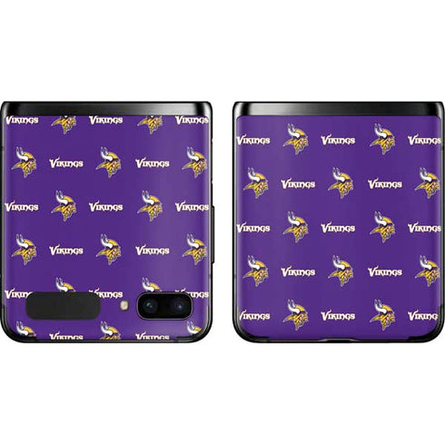 NFL Minnesota Vikings Blitz Series Galaxy Z Flip Skin