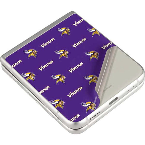 NFL Minnesota Vikings Blitz Series Galaxy Z Flip3 5G Skin