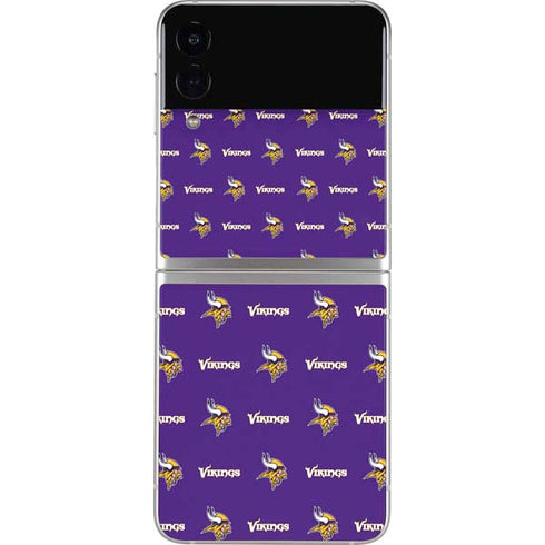 NFL Minnesota Vikings Blitz Series Galaxy Z Flip4 5G Skin