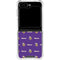 NFL Minnesota Vikings Blitz Series Galaxy Z Flip5 5G Clear Case