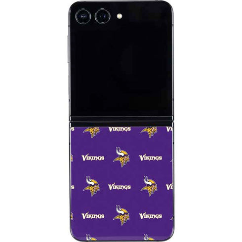 NFL Minnesota Vikings Blitz Series Galaxy Z Flip5 5G Skin