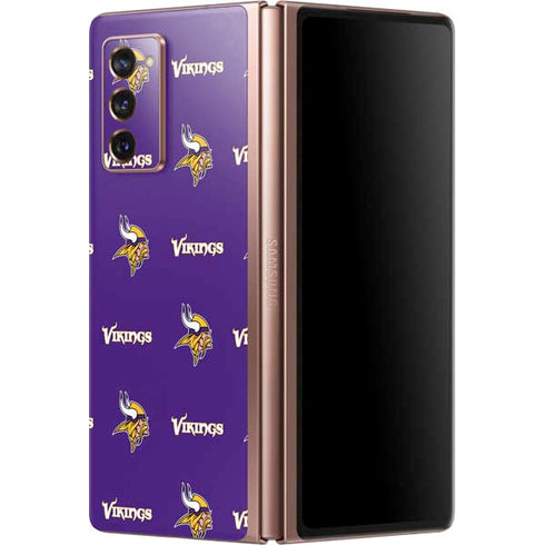 NFL Minnesota Vikings Blitz Series Galaxy Z Fold2 5G Skin
