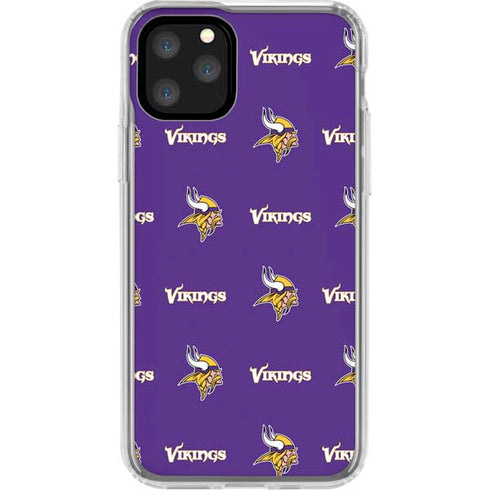 NFL Minnesota Vikings Blitz Series iPhone 11 Pro Clear Case