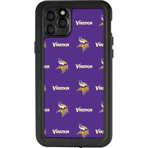 NFL Minnesota Vikings Blitz Series iPhone 11 Pro Max Waterproof Case