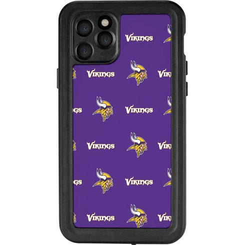 NFL Minnesota Vikings Blitz Series iPhone 11 Pro Waterproof Case