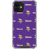 NFL Minnesota Vikings Blitz Series iPhone 12 Clear Case