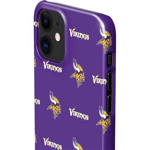 NFL Minnesota Vikings Blitz Series iPhone 12 Mini Lite Case
