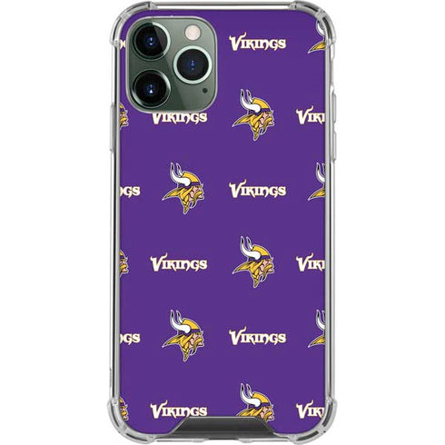 NFL Minnesota Vikings Blitz Series iPhone 12 Pro Clear Case