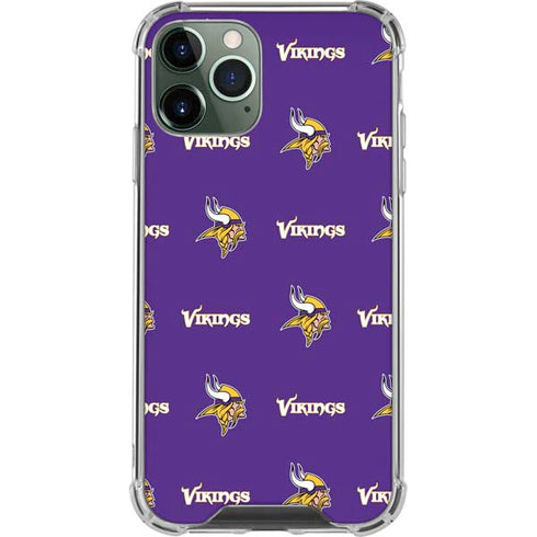 NFL Minnesota Vikings Blitz Series iPhone 12 Pro Max Clear Case