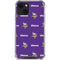 NFL Minnesota Vikings Blitz Series iPhone 15 Plus Clear Case