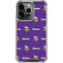 NFL Minnesota Vikings Blitz Series iPhone 15 Pro Clear Case