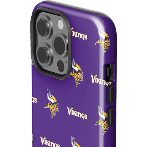 NFL Minnesota Vikings Blitz Series iPhone 15 Pro Impact Case