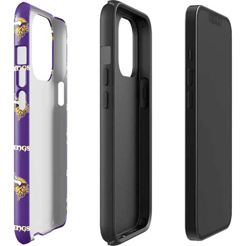 NFL Minnesota Vikings Blitz Series iPhone 15 Pro Impact Case