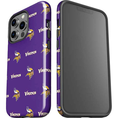 NFL Minnesota Vikings Blitz Series iPhone 15 Pro Impact Case