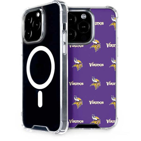NFL Minnesota Vikings Blitz Series iPhone 15 Pro MagSafe Case