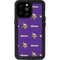 NFL Minnesota Vikings Blitz Series iPhone 14 Pro Max Waterproof Case