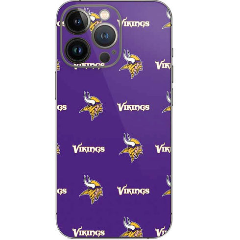 NFL Minnesota Vikings Blitz Series iPhone 14 Pro Skin