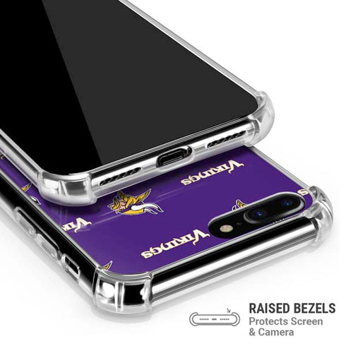 NFL Minnesota Vikings Blitz Series iPhone 7/8 Plus Clear Case