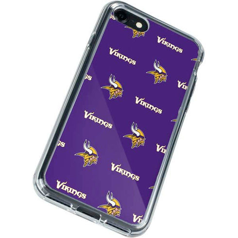NFL Minnesota Vikings Blitz Series iPhone SE (2nd & 3rd Gen) Clear Case
