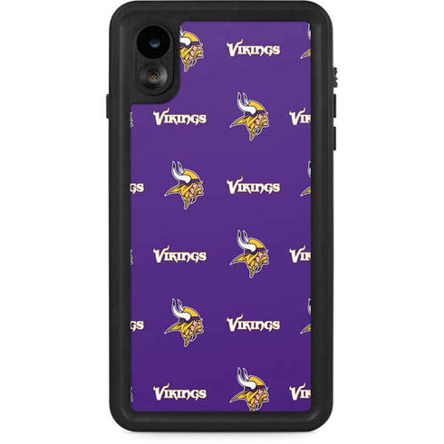 NFL Minnesota Vikings Blitz Series iPhone XR Waterproof Case