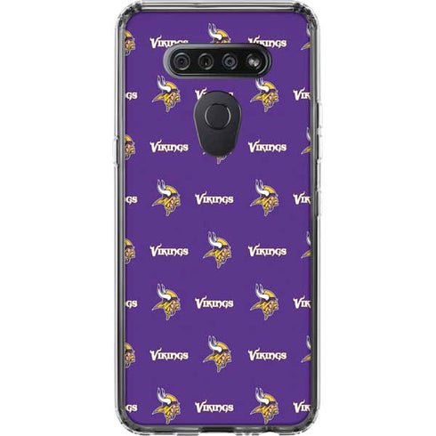 NFL Minnesota Vikings Blitz Series LG K51/Q51 Clear Case