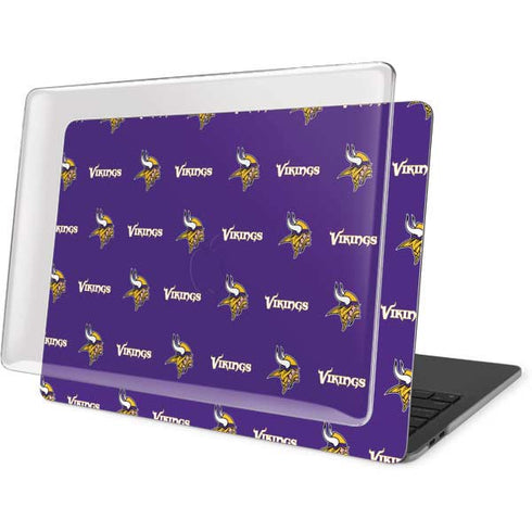 NFL Minnesota Vikings Blitz Series MacBook Pro 13in (2020) Case plus Skin