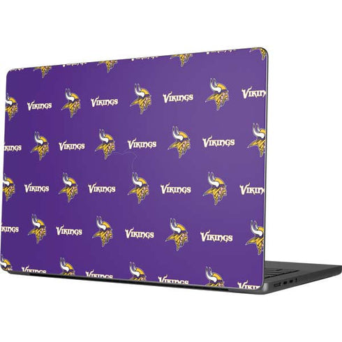NFL Minnesota Vikings Blitz Series MacBook Pro 14in (2021-24) Skin