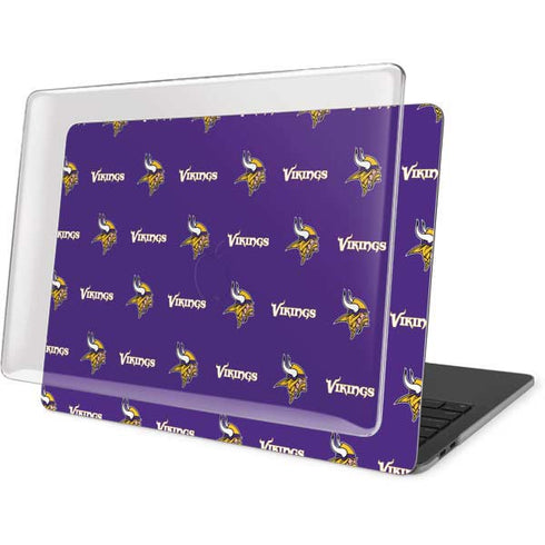 NFL Minnesota Vikings Blitz Series MacBook Pro 15in (2016-19) Case plus Skin