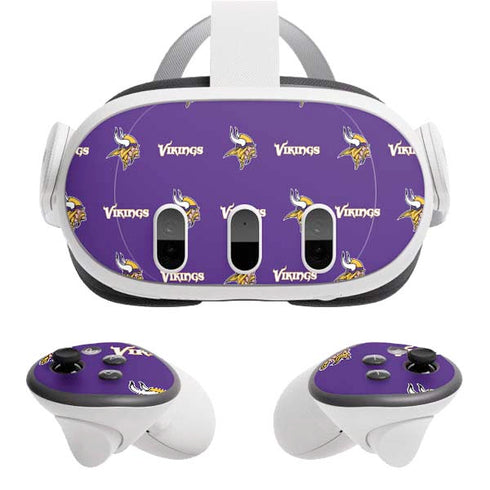 NFL Minnesota Vikings Blitz Series Meta Quest 3 Skin