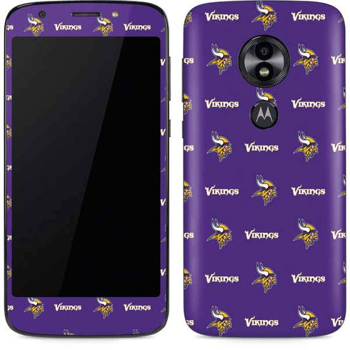 NFL Minnesota Vikings Blitz Series Moto E5 Play Skin