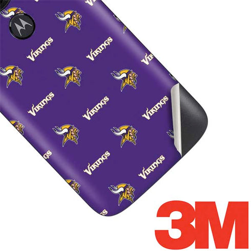 NFL Minnesota Vikings Blitz Series Moto E5 Play Skin