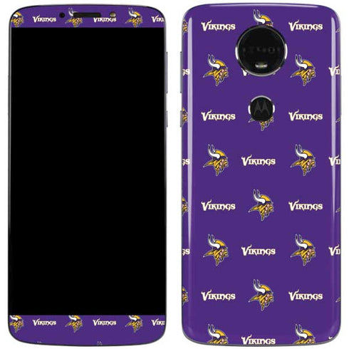NFL Minnesota Vikings Blitz Series Moto E5 Plus Skin