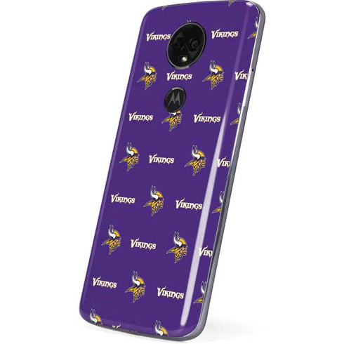 NFL Minnesota Vikings Blitz Series Moto E5 Plus Skin