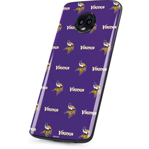 NFL Minnesota Vikings Blitz Series Moto G6 Skin