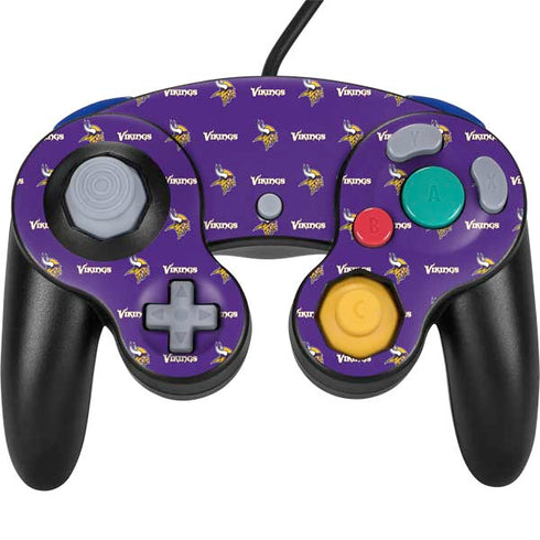 NFL Minnesota Vikings Blitz Series Nintendo GameCube Controller Skin