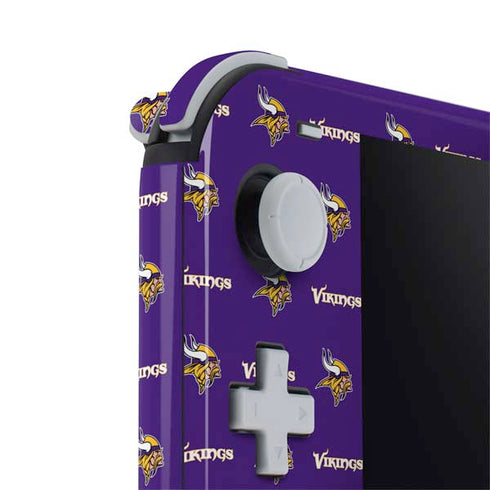 NFL Minnesota Vikings Blitz Series Nintendo Switch Lite Skin