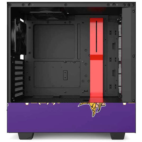 NFL Minnesota Vikings Blitz Series NZXT H510 Compact ATX Mid-Tower Case Skin